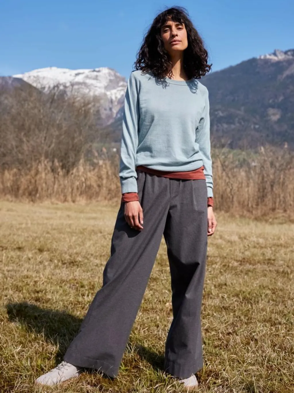 Grüne Erde Pullover^Pullover aus Bio-Baumwolle, , S, GOTS