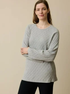 Grüne Erde Pullover^Pullover aus Bio-Baumwolle und Wolle, , S, GOTS