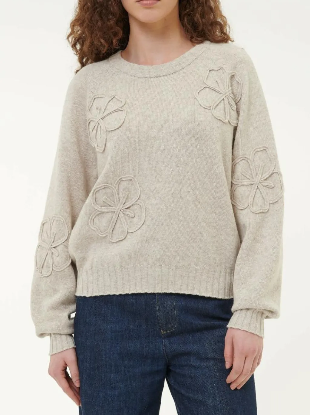 Grüne Erde Pullover^Pullover aus bio-Baumwolle und Wolle, , S, GOTS