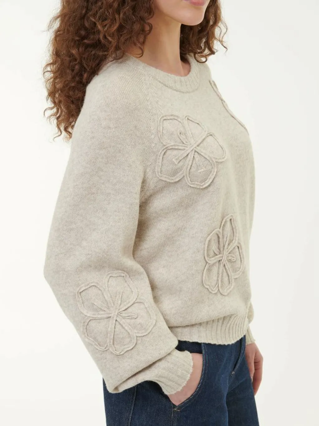 Grüne Erde Pullover^Pullover aus bio-Baumwolle und Wolle, , S, GOTS