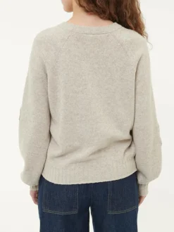 Grüne Erde Pullover^Pullover aus bio-Baumwolle und Wolle, , S, GOTS