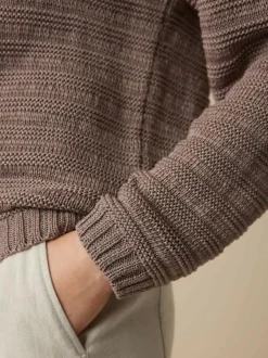 Grüne Erde Pullover^Pullover aus Bio-Baumwolle, , L, GOTS