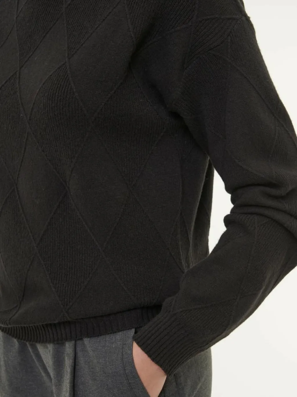 Grüne Erde Pullover^Pullover aus Bio-Baumwolle und Wolle, , S, GOTS