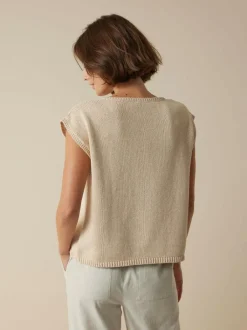 Grüne Erde Pullover^Pullover aus Bio-Baumwolle und Leinen, , XL, GOTS