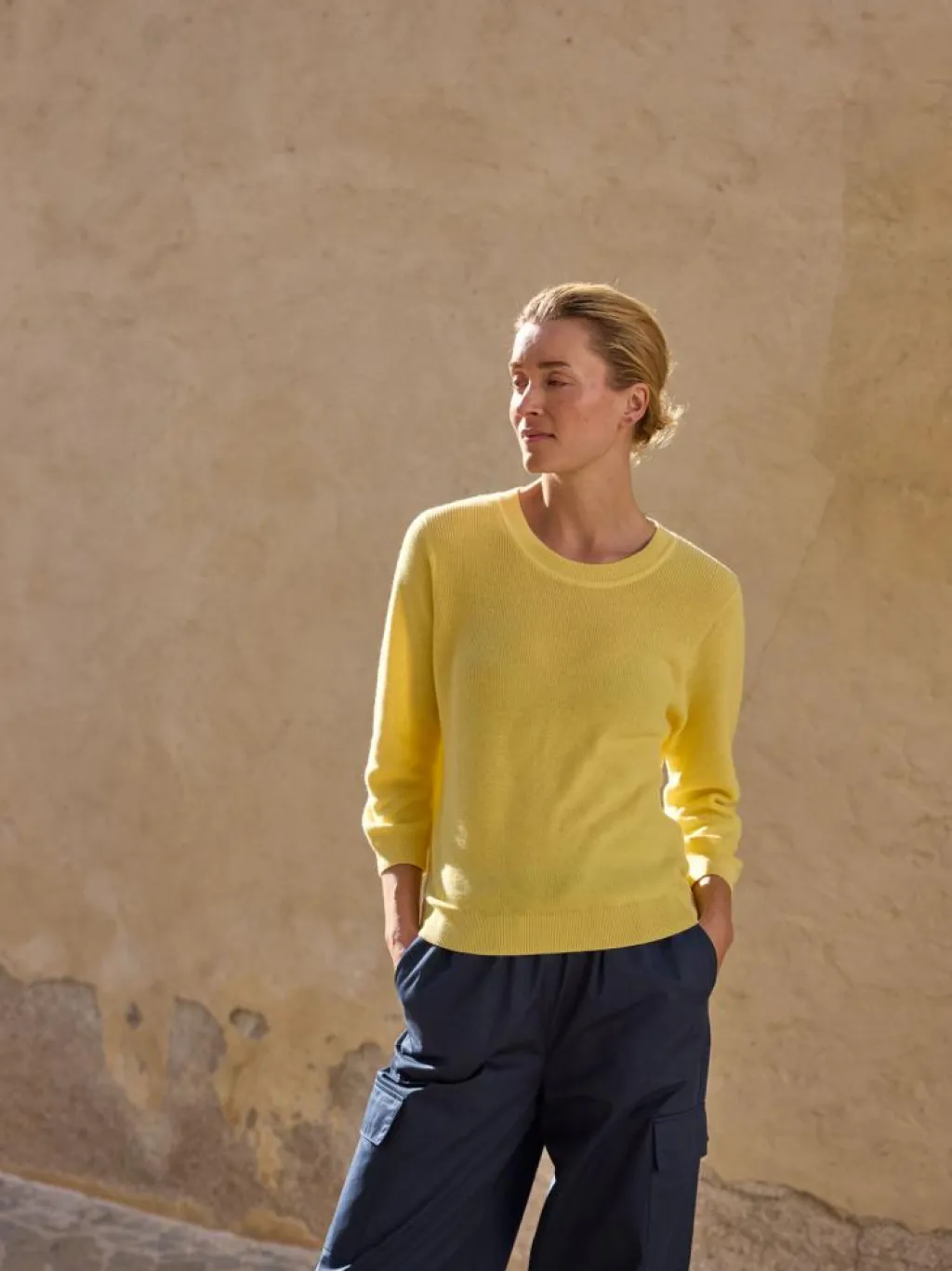 Grüne Erde Pullover^Pullover aus Bio-Baumwolle, , S, GOTS