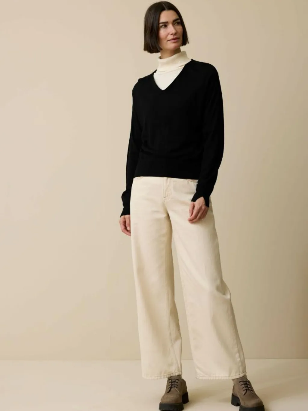 Grüne Erde Essentials|Pullover^Pullover aus Bio-Wolle, , S, GOTS