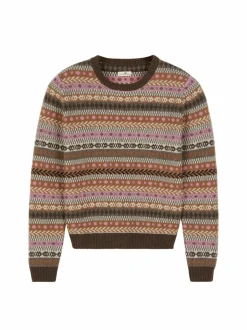 Grüne Erde Pullover^Pullover aus Yakwolle, Wolle und Kamelhaar, , S