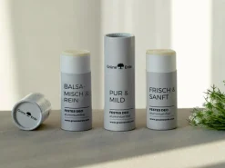Grüne Erde Körperpflege|Feste Kosmetik & Alles Mit Kunststofffreier Verpackung^PUR & MILD festes Deo aluminiumfrei 50 g