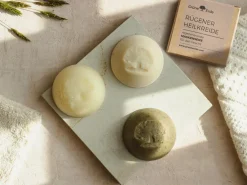 Grüne Erde Körperpflege|Feste Kosmetik & Alles Mit Kunststofffreier Verpackung^RÜGENER HEILKREIDE regenerierende Maskenseife für das Gesicht 80 g