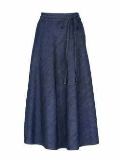 Grüne Erde Denim|Hosen, Jeans & Röcke^Rock aus Bio-Baumwolle, 36 dark denim, 38, GOTS