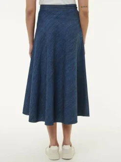 Grüne Erde Denim|Hosen, Jeans & Röcke^Rock aus Bio-Baumwolle, 36 dark denim, 38, GOTS