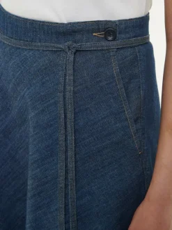 Grüne Erde Denim|Hosen, Jeans & Röcke^Rock aus Bio-Baumwolle, 36 dark denim, 38, GOTS