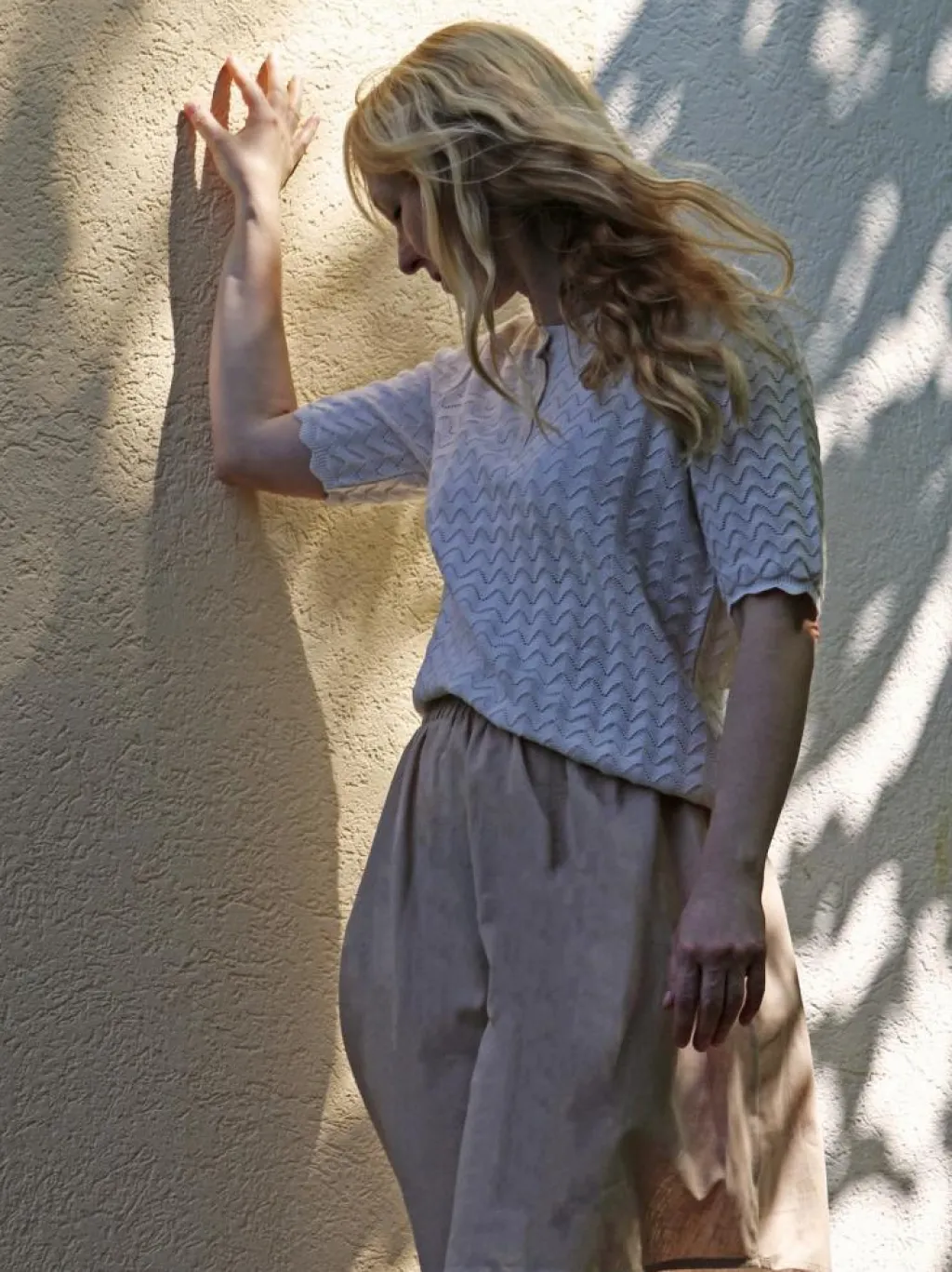 Grüne Erde Hosen, Jeans & Röcke^Rock aus Bio-Baumwolle und Leinen, , 38, GOTS