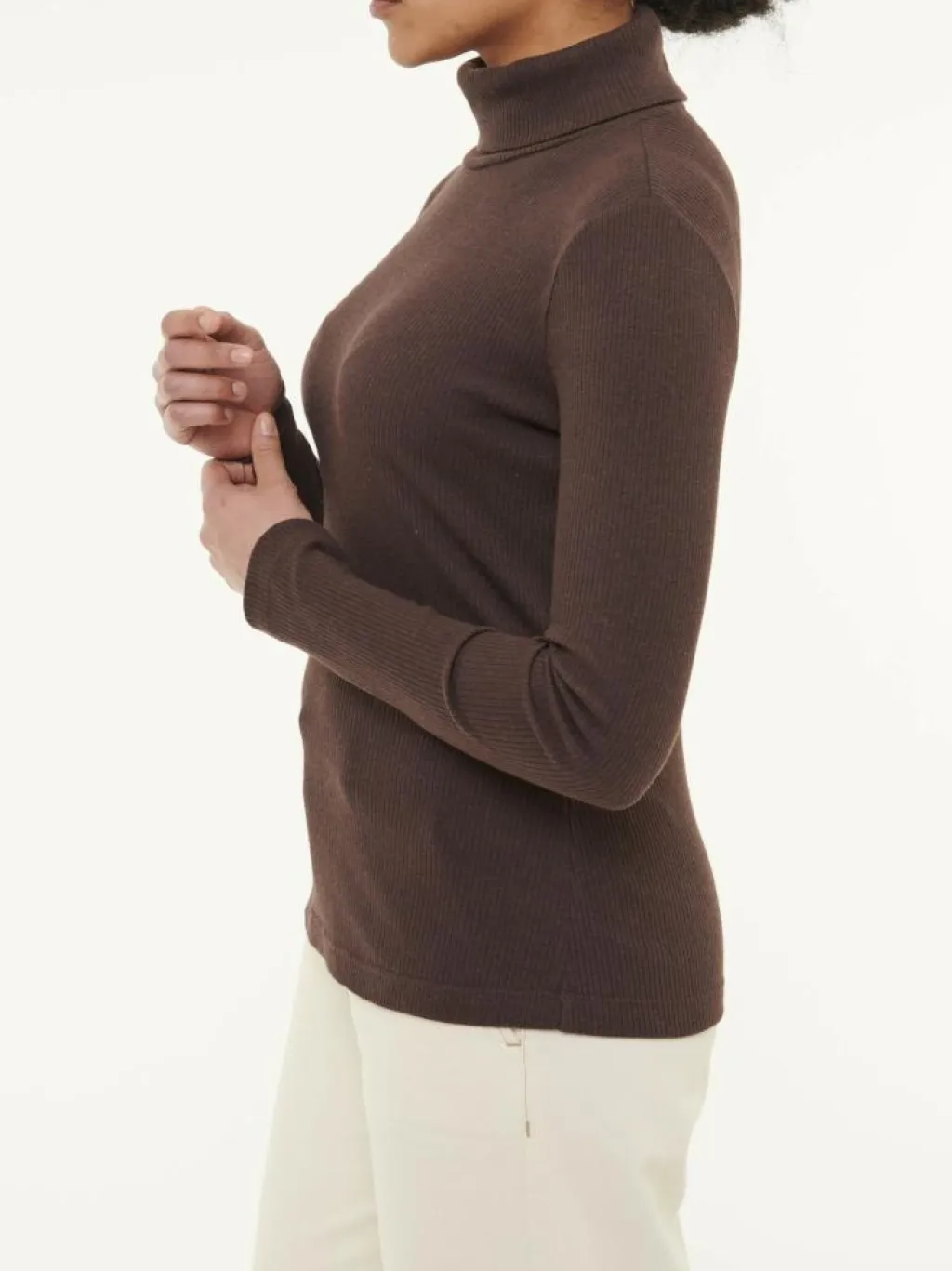 Grüne Erde Shirts^Rollkragenshirt aus Bio Baumwolle/Wolle, , 38, GOTS