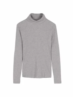 Grüne Erde Shirts^Rollkragenshirt aus Bio Baumwolle/Wolle, , 38, GOTS