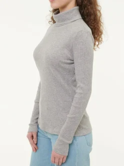 Grüne Erde Shirts^Rollkragenshirt aus Bio Baumwolle/Wolle, , 38, GOTS