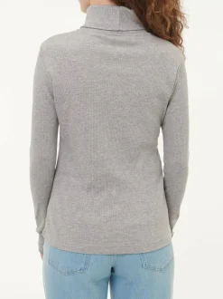 Grüne Erde Shirts^Rollkragenshirt aus Bio Baumwolle/Wolle, , 38, GOTS