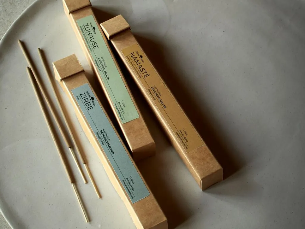 Grüne Erde Geschenke-Guide|Räuchern & Räucherstäbchen^Räucherstäbchen Namastè, 12 Stück