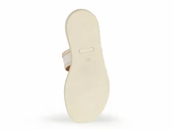 Grüne Erde Schuhe^Sandale aus Bio Leder, 13 natur, 38