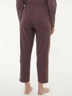 Grüne Erde Nachtwäsche^Schlafhose verkürzt aus Bio-Baumwolle, , M, GOTS