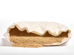 Grüne Erde Kopfkissen^Schlafkissen Baumwolle kbA, Hirse kbA, Standard, 40 x 60 cm, GOTS, NATURTEXTIL-BEST, VEGAN