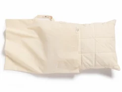 Grüne Erde Geschenkboxen^Schlafkissen Baumwolle/Latexflocken hoch, 40 x 80 cm