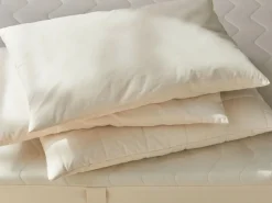 Grüne Erde Kopfkissen|Einschlafhilfen^Schlafkissen Schafschurwolle/Zirbe Pur, Standard, 40 x 60 cm, GOTS