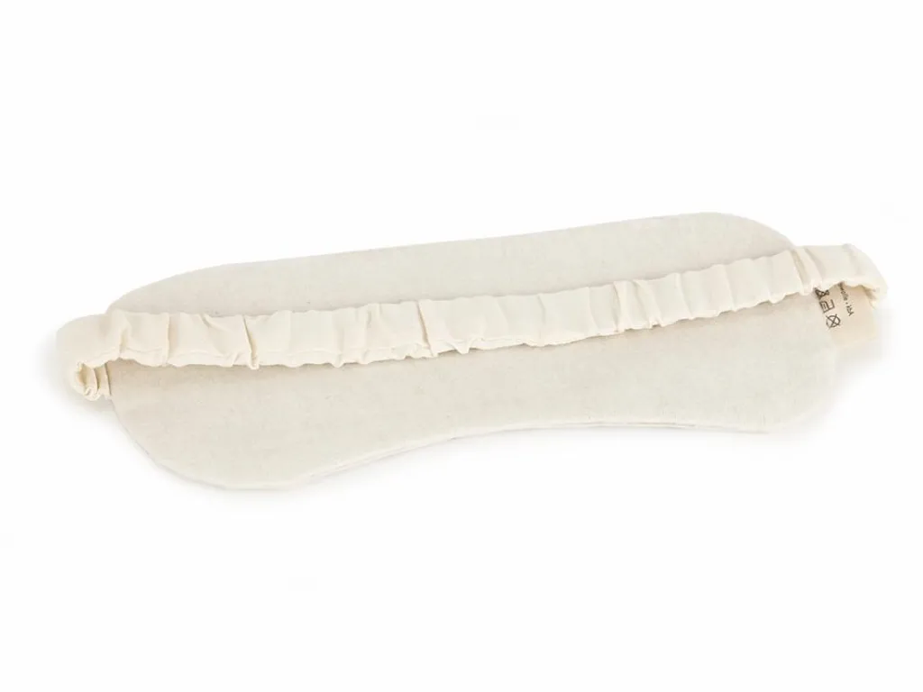 Grüne Erde Einschlafhilfen|Geschenke-Guide^Schlafmaske, natur, 10 x 22 cm, Bezug: 100 % Baumwolle, Baumwolle kbA