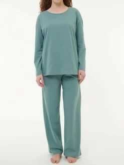 Grüne Erde Nachtwäsche^Schlafshirt aus Bio-Baumwolle, , S, GOTS