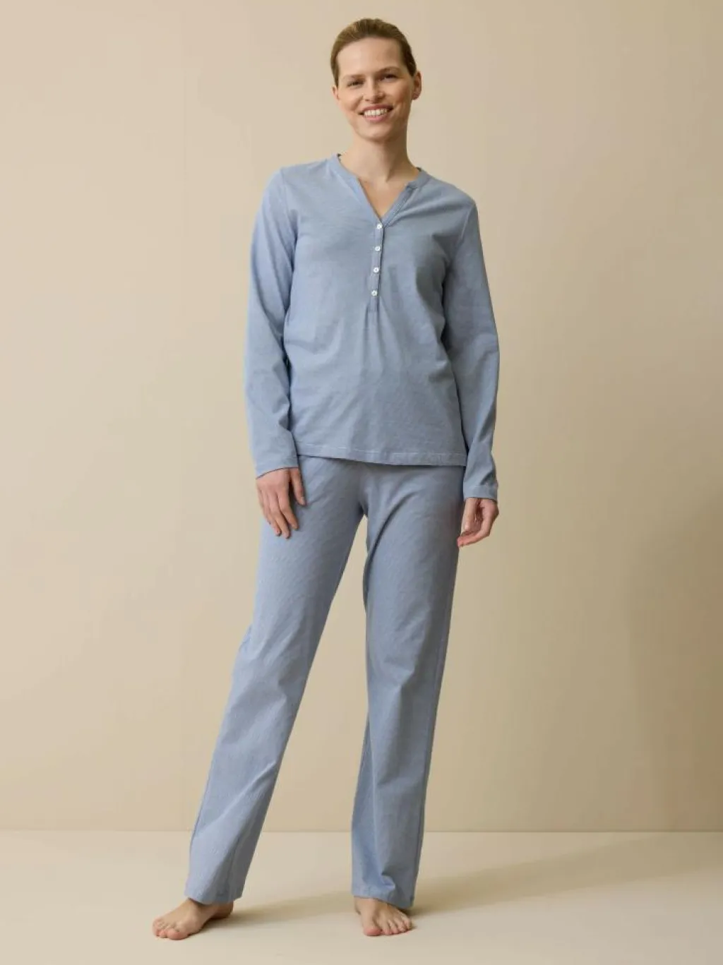 Grüne Erde Essentials|Nachtwäsche^Schlafshirt aus Bio-Baumwolle, , S, GOTS