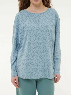 Grüne Erde Nachtwäsche^Schlafshirt aus Bio-Baumwolle, , S, GOTS