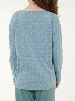 Grüne Erde Nachtwäsche^Schlafshirt aus Bio-Baumwolle, , S, GOTS