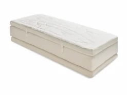 Grüne Erde Massivholzbetten^Schlafsystem Dreiklang, fest, 90 x 200 cm, GOTS, IVN