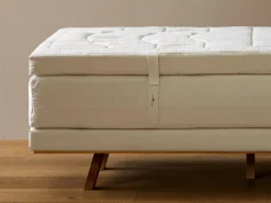 Grüne Erde Massivholzbetten^Schlafsystem Dreiklang, fest, 90 x 200 cm, GOTS, IVN