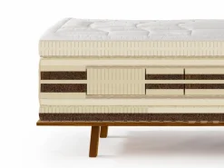 Grüne Erde Massivholzbetten^Schlafsystem Dreiklang, fest 100 x 210 cm, GOTS, IVN