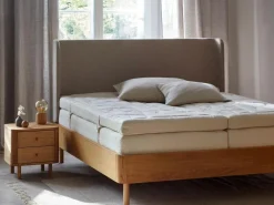 Grüne Erde Massivholzbetten^Schlafsystem Dreiklang, fest 100 x 210 cm, GOTS, IVN