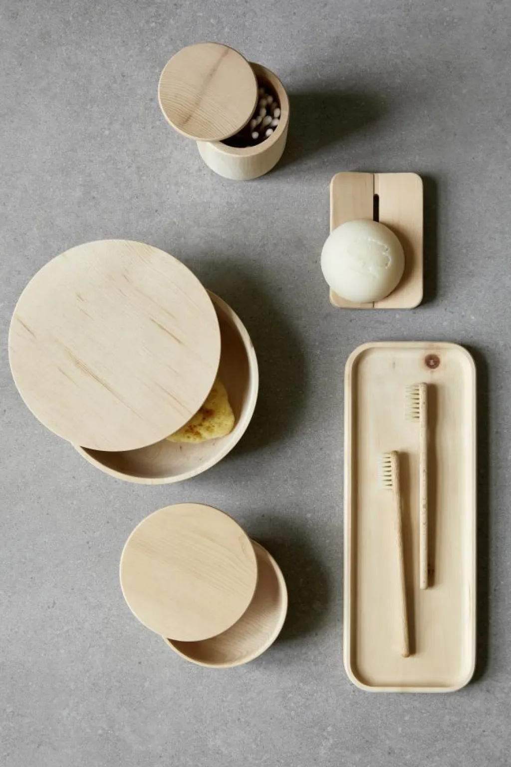 Grüne Erde Geschirr|Küchenaccessoires^Schüssel, Zirbe ø 16 cm