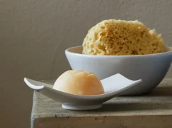 Grüne Erde Küchenaccessoires|Badezimmer-Accessoires^Seifenschale aus Keramik, weiß, eckig, ca. 13,5 x 9 x 3,5 cm