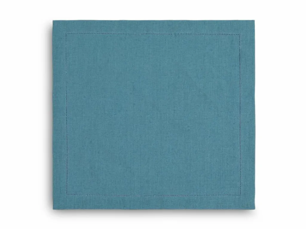 Grüne Erde Küchentextilien|Küchentextilien^Serviette ARIANA mit Ajour, , 40 x 40 cm, 60% Baumwolle/40% Leinen, GOTS