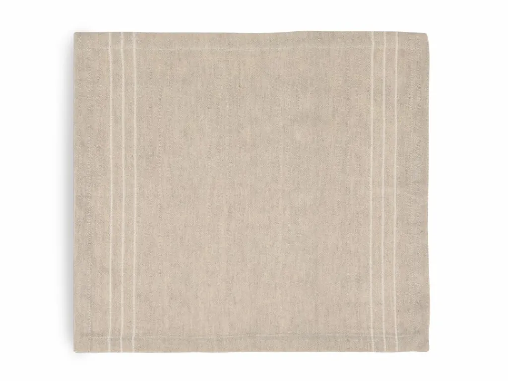 Grüne Erde Küchentextilien|Küchentextilien^Serviette EMMA, , 40 x 40 cm, 50 % Baumwolle/50 % Leinen, GOTS