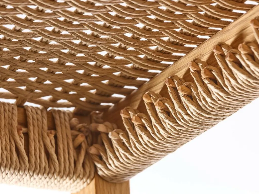 Grüne Erde Stühle & Bänke^Set: 2 Stk. Stuhl Karim, , handgeflochtene Sitzfläche