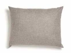 Grüne Erde Sofakissen|Sofakissen^Set: Sofakissen mit Überzug, , Überzug: Wollstoff Tano Natur (79), Füllung: 100 % Schurwolle , mit verdeckter Knopfleiste