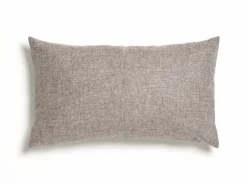 Grüne Erde Sofakissen|Sofakissen^Set: Sofakissen mit Überzug, , Überzug: Wollstoff Tano Natur (79), Füllung: 100 % Schurwolle , mit verdeckter Knopfleiste