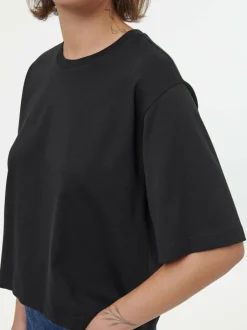 Grüne Erde Essentials|Shirts^Shirt aus Bio Baumwolle, 01 schwarz, S, GOTS