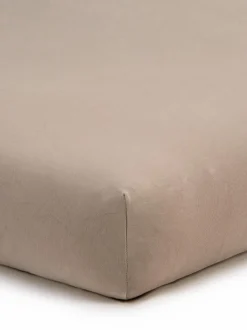 Grüne Erde Bettlaken & Leintücher|Bettlaken & Leintücher^Spannleintuch ALIZA, , 90/100 x 200/220 x 22/28 cm, 97 % Baumwolle/3 % Elasthan, Jersey, GOTS, VEGAN