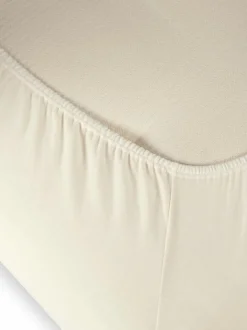 Grüne Erde Bettlaken & Leintücher|Bettlaken & Leintücher^Spannleintuch HANNAH Pur, , 90/100 x 190/200 x 15/21 cm, 100 % Baumwolle, Jersey, GOTS