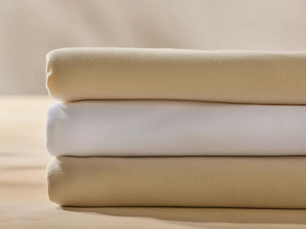 Grüne Erde Bettlaken & Leintücher|Bettlaken & Leintücher^Spannleintuch HANNAH Pur, , 90/100 x 190/200 x 15/21 cm, 100 % Baumwolle, Jersey, GOTS