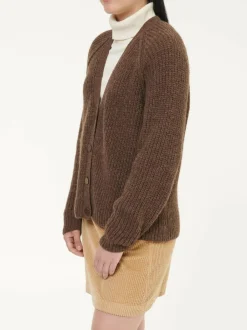 Grüne Erde Strickjacken|Jacken & Mäntel^Strickjacke aus Alpakawolle, , S