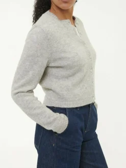 Grüne Erde Strickjacken^Strickjacke aus Alpakawolle, , XL