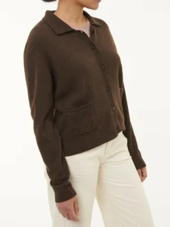 Grüne Erde Strickjacken^Strickjacke aus Yakwolle, , S